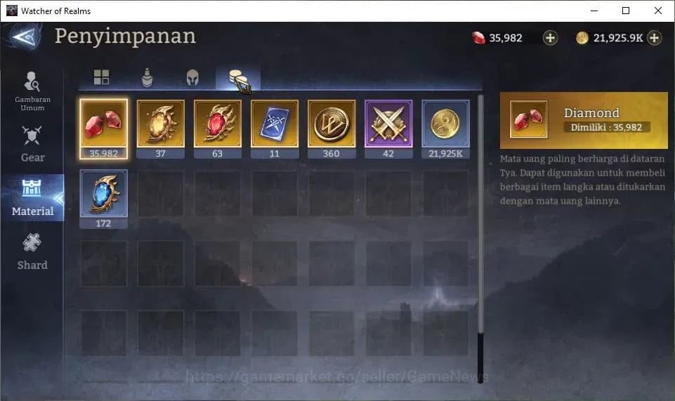 Watcher of Realms Accounts GLOBAL 50x|Starter Ready Gacha|Lv 6|62K Power|35K image 11
