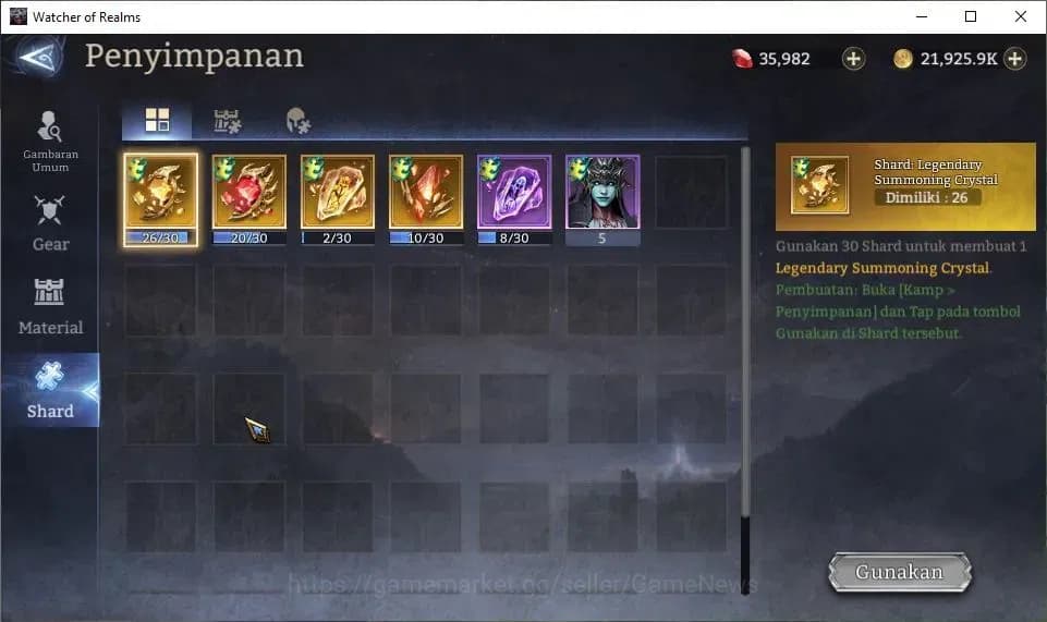 Watcher of Realms Accounts GLOBAL 50x|Starter Ready Gacha|Lv 6|62K Power|35K image 12