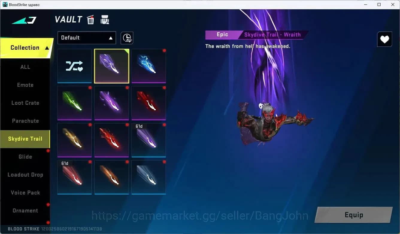 Blood Strike Accounts ASIA | 3 Collab Skins | Eternal MP5-Bloodrift | 12 image 9