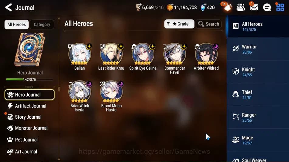 Epic Seven Accounts GLOBAL Unverif|7 ML(SE Celine,LR Krau,BM Haste,Etc image 4