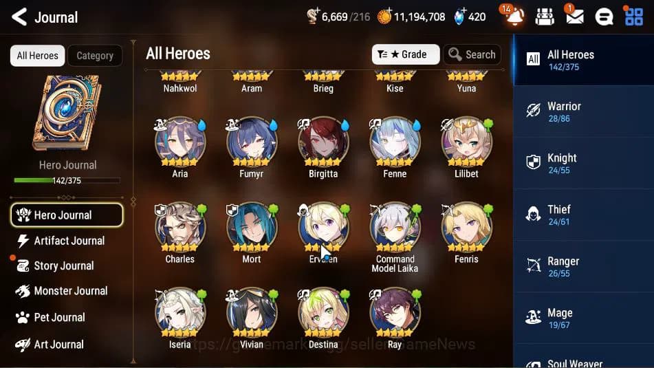 Epic Seven Accounts GLOBAL Unverif|7 ML(SE Celine,LR Krau,BM Haste,Etc image 6
