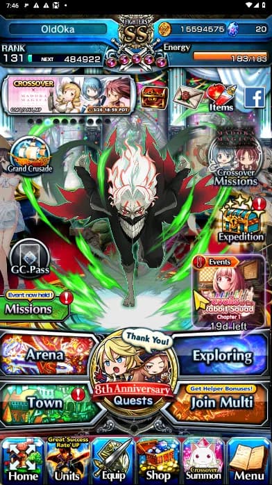 Grand Summoners Accounts GLOBAL | Ascend 37 | Okarun TW, Frieren TW, Rimuru image 1