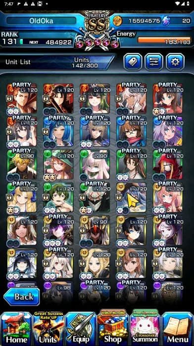 Grand Summoners Accounts GLOBAL | Ascend 37 | Okarun TW, Frieren TW, Rimuru image 3
