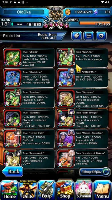 Grand Summoners Accounts GLOBAL | Ascend 37 | Okarun TW, Frieren TW, Rimuru image 6