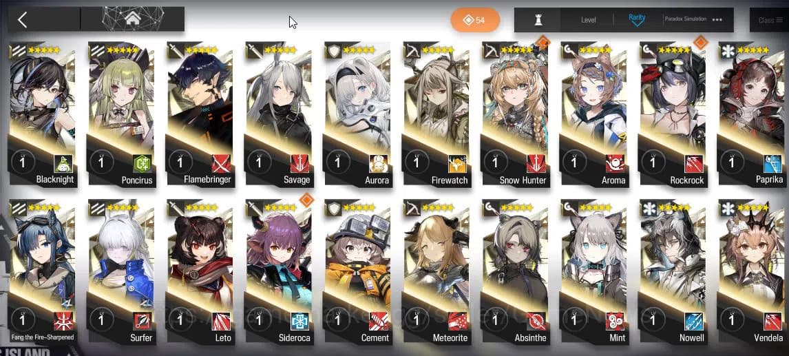 Arknights Accounts Lv 51 | 126 Operators+3 Outfits | 3 Limited | [Exu image 9