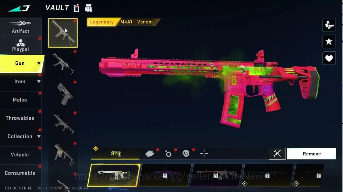 Blood Strike Accounts ASIA|2 UL [Desert Eagle-Fortune Lion,QBZ95-Endless image 3