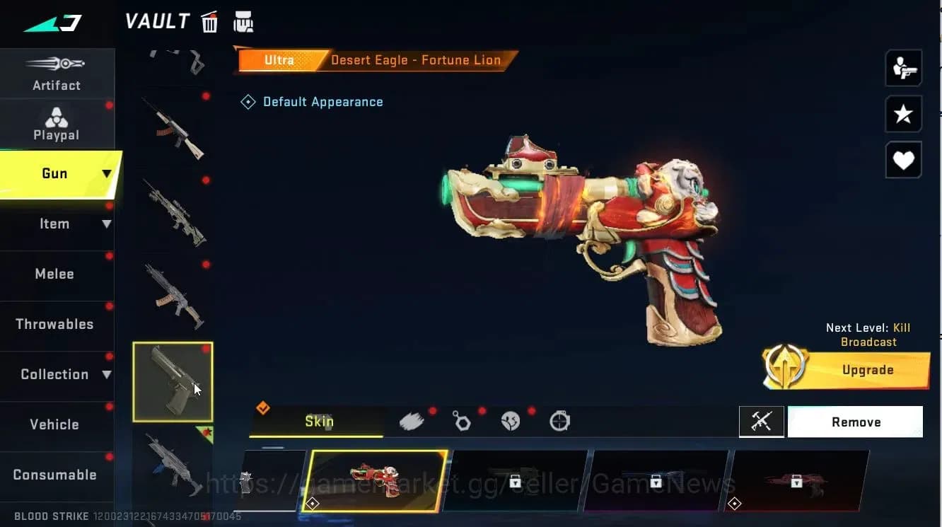 Blood Strike Accounts ASIA|2 UL [Desert Eagle-Fortune Lion,QBZ95-Endless image 5