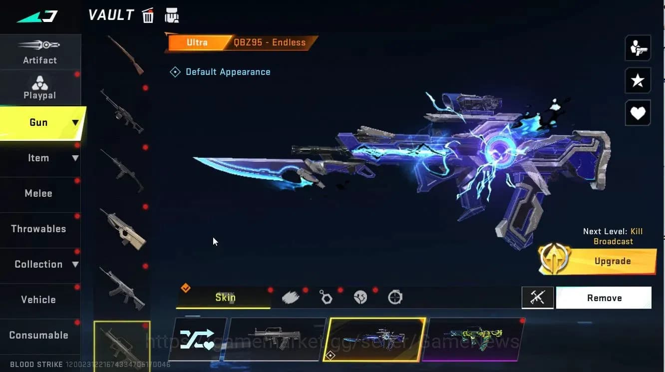 Blood Strike Accounts ASIA|2 UL [Desert Eagle-Fortune Lion,QBZ95-Endless image 9
