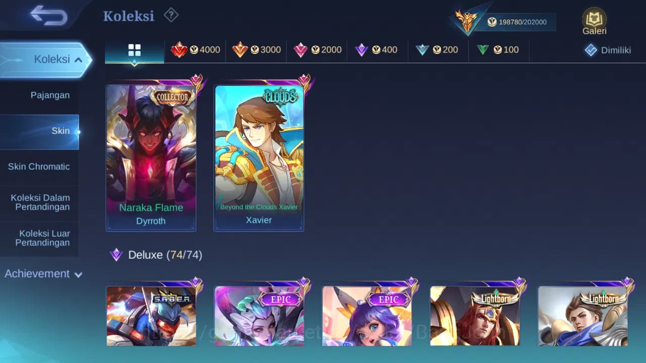 Mobile Legends: Bang Bang Accounts Hero 131 | Skin 459 | Legend Alucard, GS | Exo Hay image 10