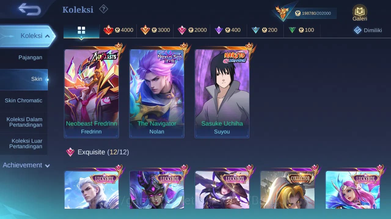 Mobile Legends: Bang Bang Accounts Hero 131 | Skin 459 | Legend Alucard, GS | Exo Hay image 7
