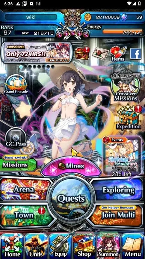 Grand Summoners Accounts Global|Rank 97|33 Ascend+3 TW|[S Miyu,Fren,Frieren image 1