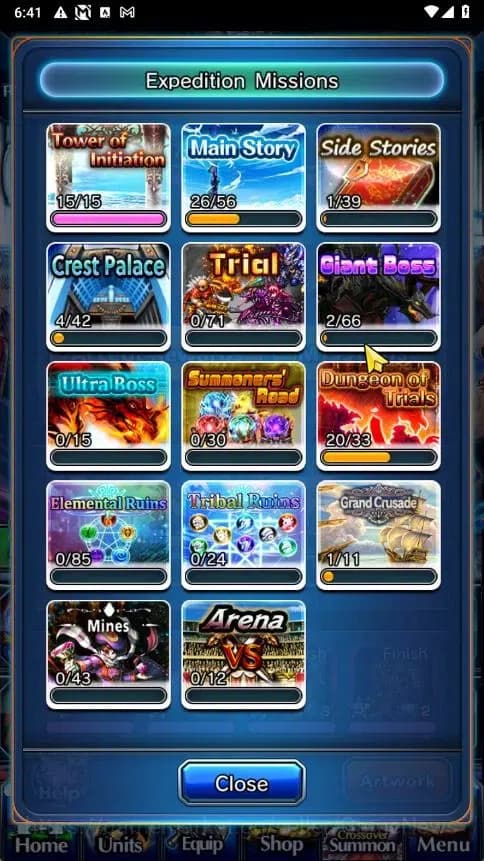 Grand Summoners Accounts Global|Rank 97|33 Ascend+3 TW|[S Miyu,Fren,Frieren image 10