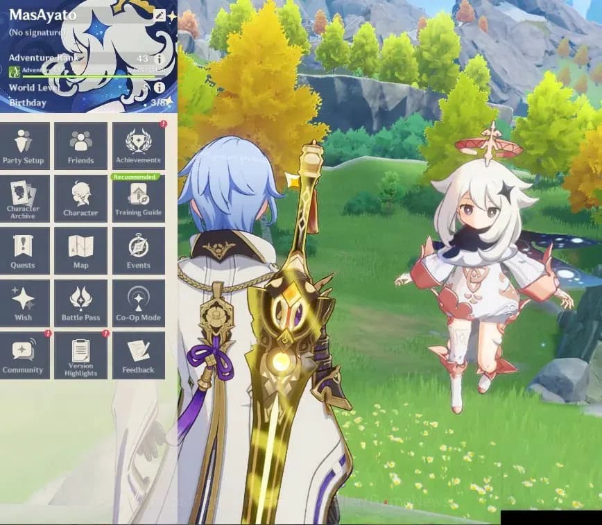 Genshin Impact Accounts ASIA|AR43|1Limited+22(*4Character)|Ayato,Chasca|Mc image 2