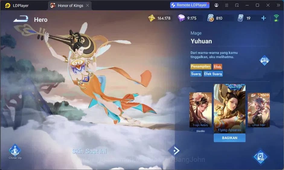 Honor of Kings Accounts Global | 112H 132S | KIC Luna, Limited Yuhuan, LNY image 17