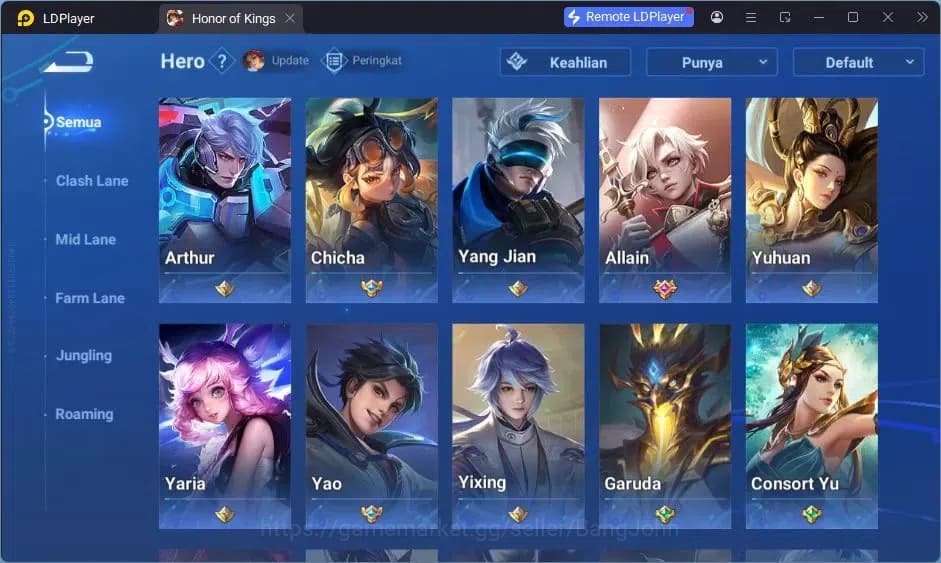 Honor of Kings Accounts Global | 112H 132S | KIC Luna, Limited Yuhuan, LNY image 3