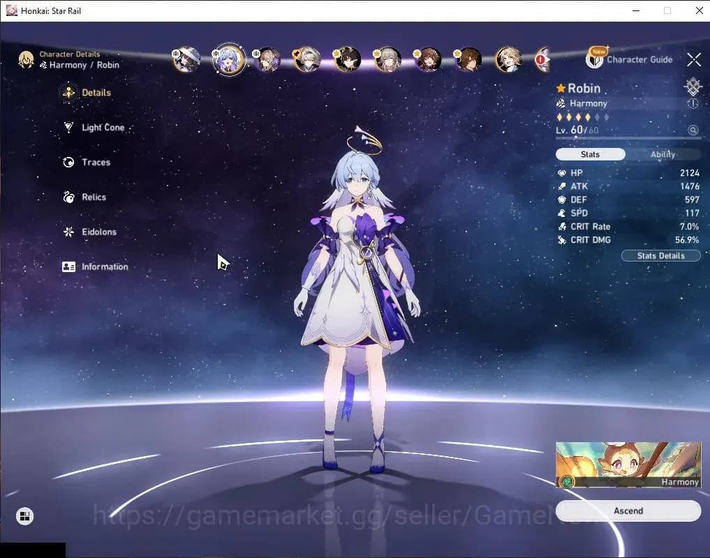 Honkai Star Rail Accounts Asia|TL 43|1 Golden Companion|5 Limited|Firefly,Th image 15
