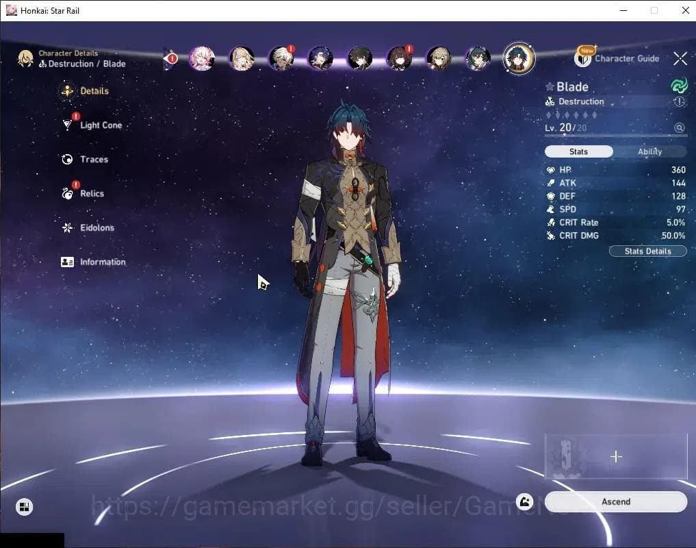 Honkai Star Rail Accounts Asia|TL 43|1 Golden Companion|5 Limited|Firefly,Th image 18