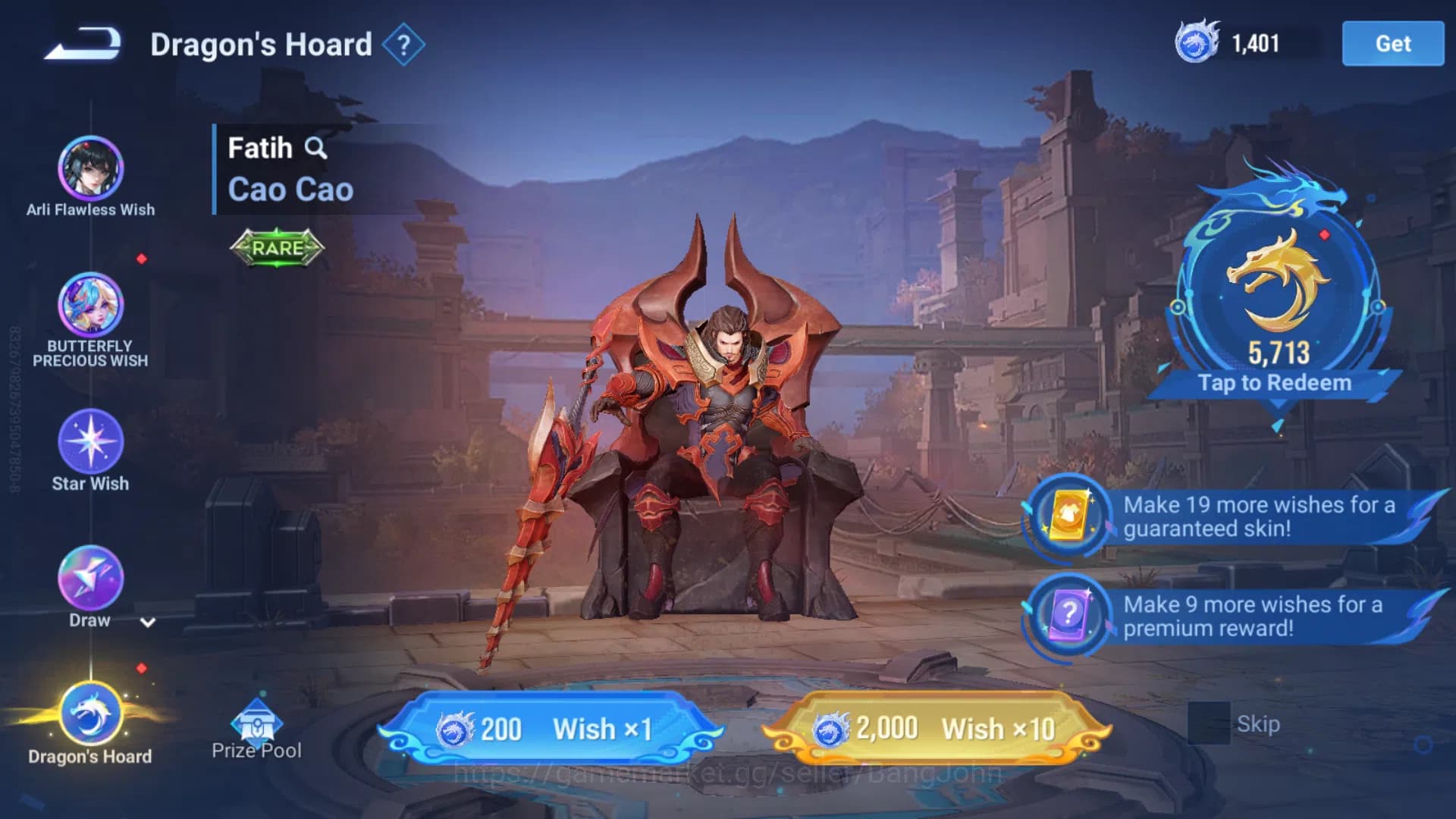 Honor of Kings Accounts GLOBAL 112H 139S | JUNG T11 | FLAW LIBAI | JJK KON image 3