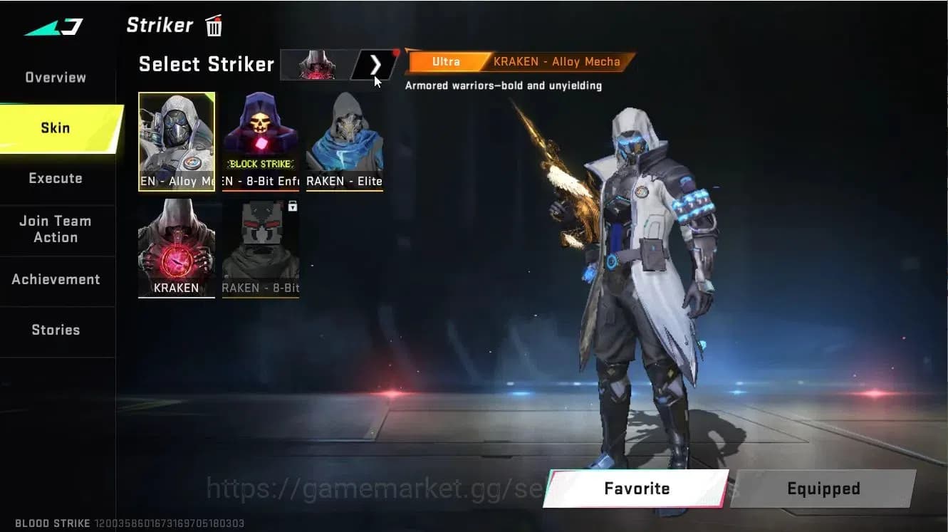 Blood Strike Accounts ASIA|3 ETERNAL[DEagle-Scorpious,AK47-Overload Lv 3 image 10