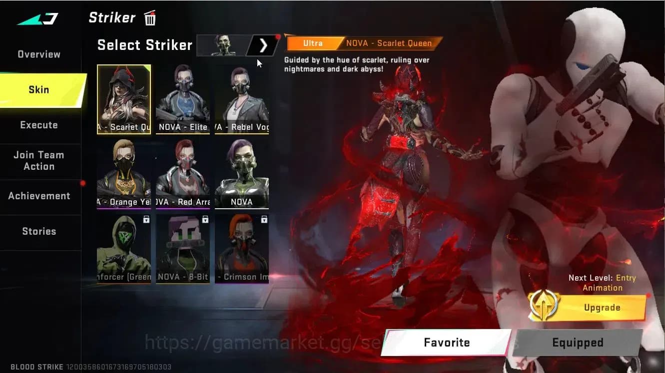 Blood Strike Accounts ASIA|3 ETERNAL[DEagle-Scorpious,AK47-Overload Lv 3 image 12