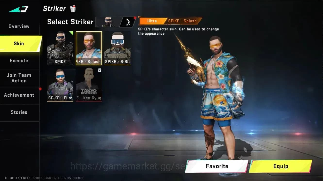 Blood Strike Accounts ASIA|3 ETERNAL[DEagle-Scorpious,AK47-Overload Lv 3 image 14