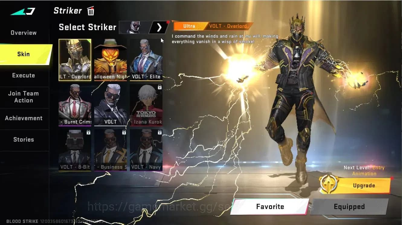 Blood Strike Accounts ASIA|3 ETERNAL[DEagle-Scorpious,AK47-Overload Lv 3 image 16