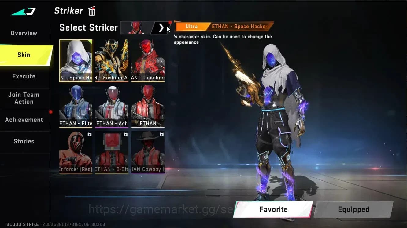 Blood Strike Accounts ASIA|3 ETERNAL[DEagle-Scorpious,AK47-Overload Lv 3 image 5