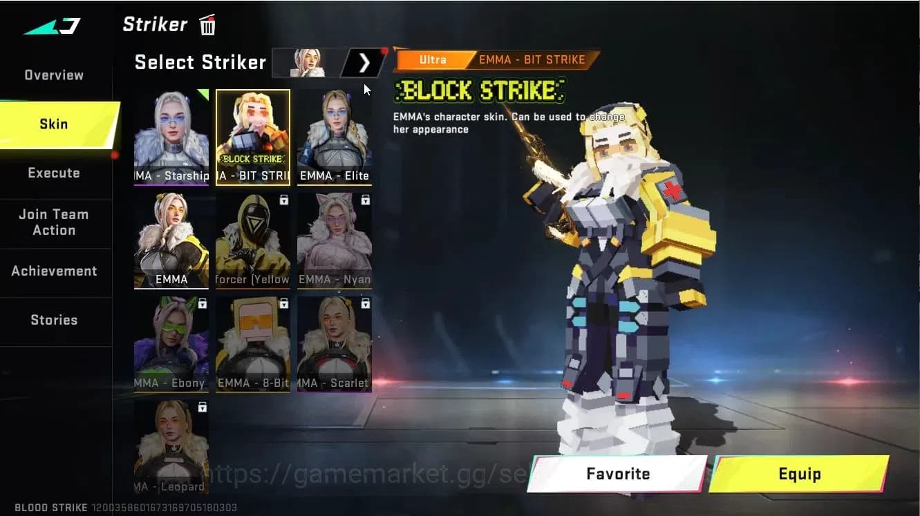 Blood Strike Accounts ASIA|3 ETERNAL[DEagle-Scorpious,AK47-Overload Lv 3 image 7
