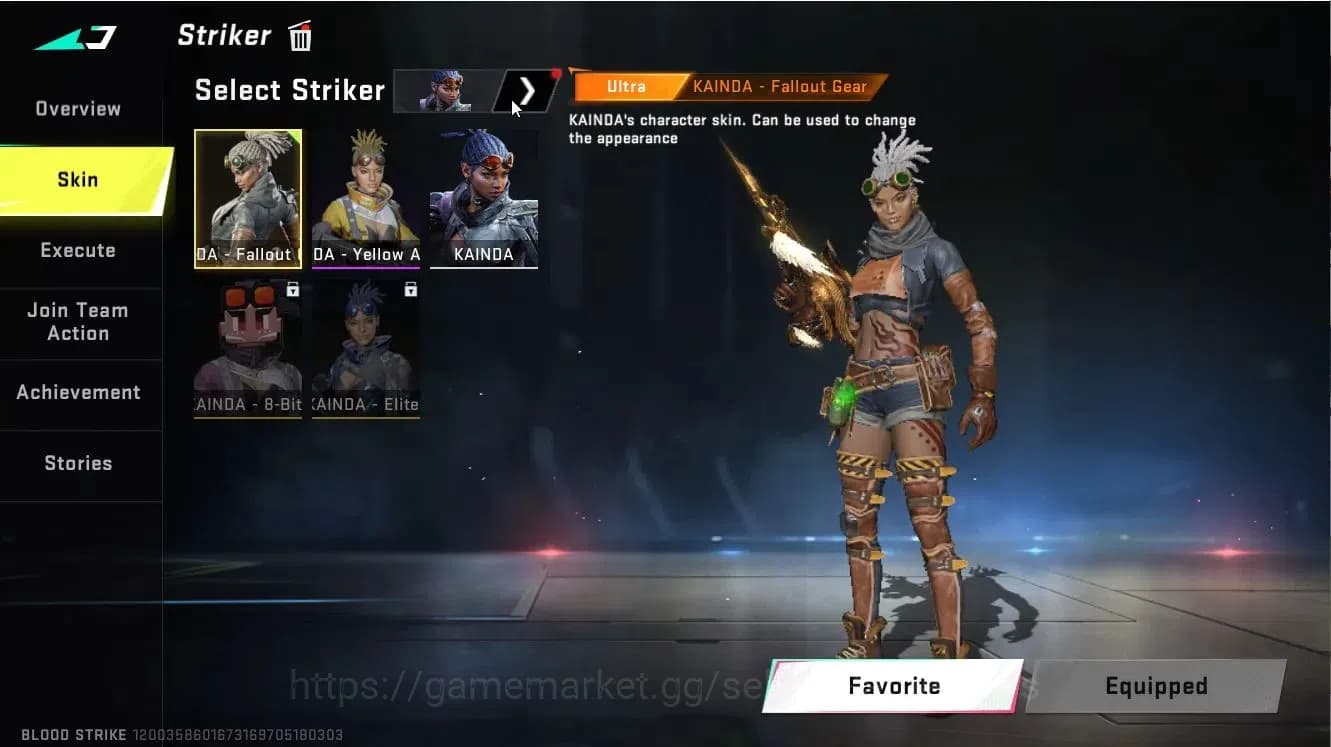 Blood Strike Accounts ASIA|3 ETERNAL[DEagle-Scorpious,AK47-Overload Lv 3 image 9