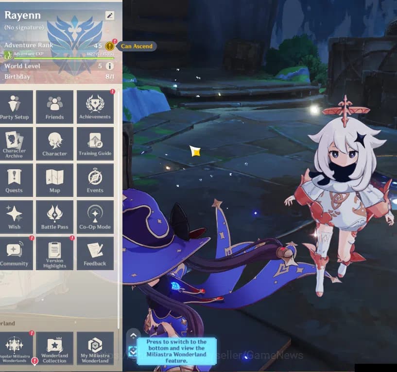 Genshin Impact Accounts ASIA|AR 45|Prime Team Skirk|3 Limited+2(*5Wep)|Esc image 2