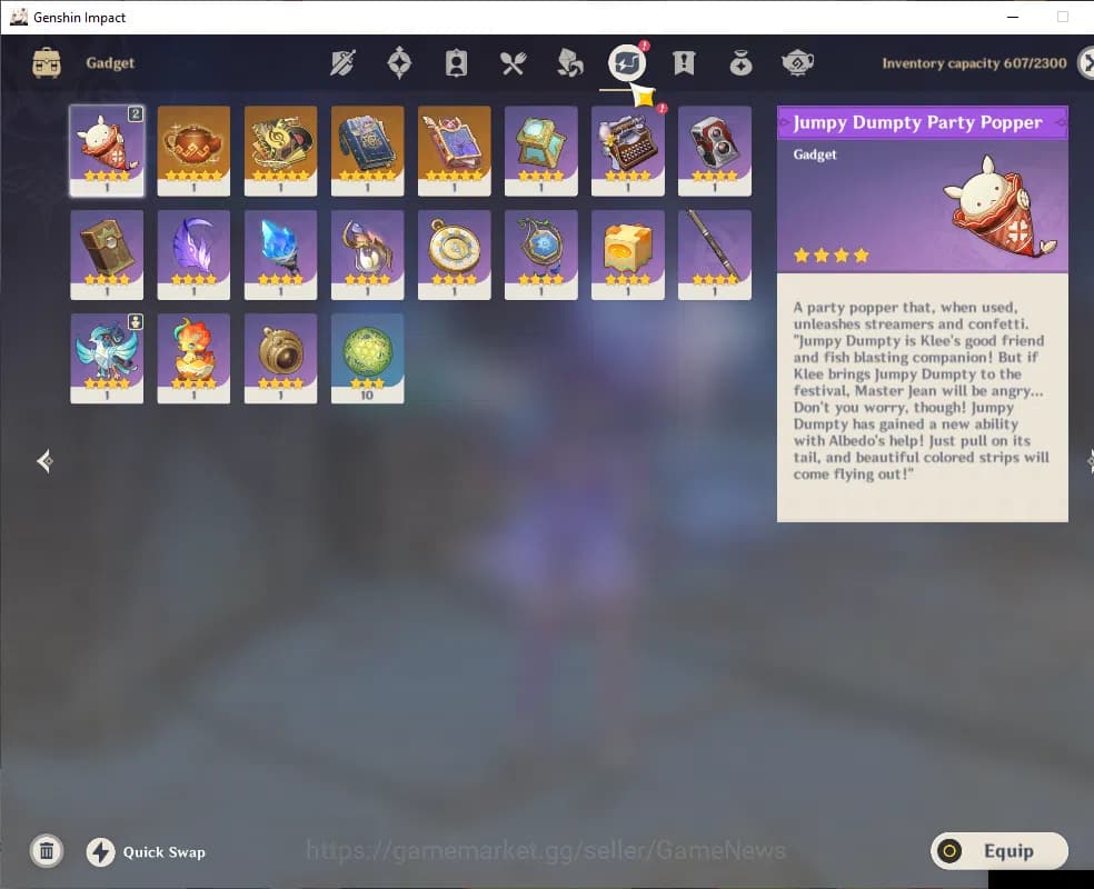Genshin Impact Accounts ASIA|AR 45|Prime Team Skirk|3 Limited+2(*5Wep)|Esc image 8