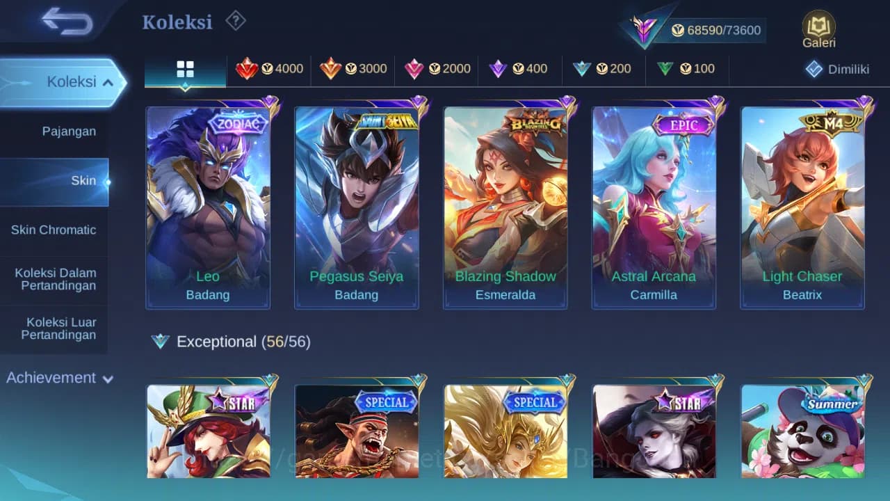 Mobile Legends: Bang Bang Accounts Hero 128 Skin 251 | Prime Claude | Luckybox Zhask image 11
