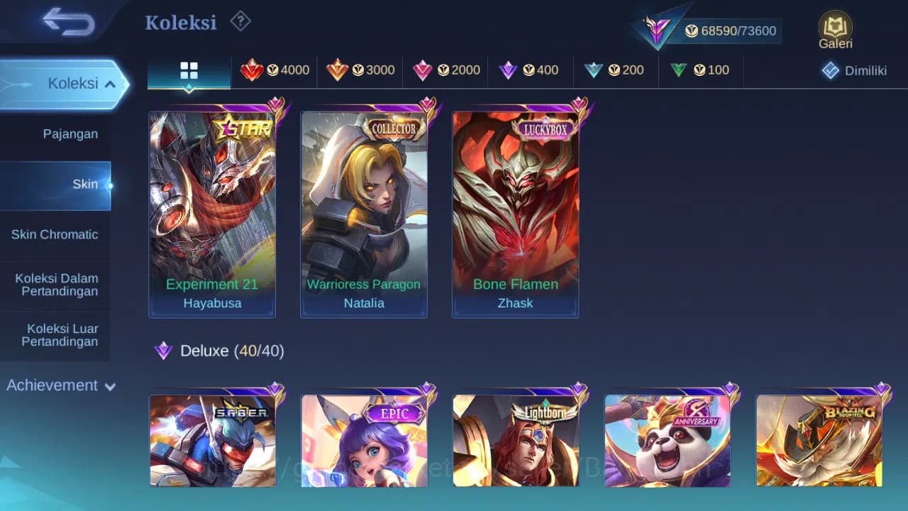 Mobile Legends: Bang Bang Accounts Hero 128 Skin 251 | Prime Claude | Luckybox Zhask image 3