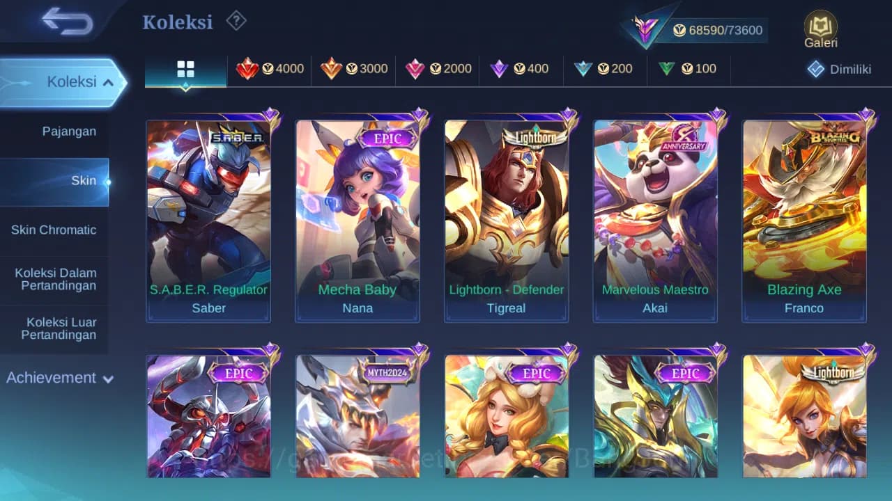 Mobile Legends: Bang Bang Accounts Hero 128 Skin 251 | Prime Claude | Luckybox Zhask image 4