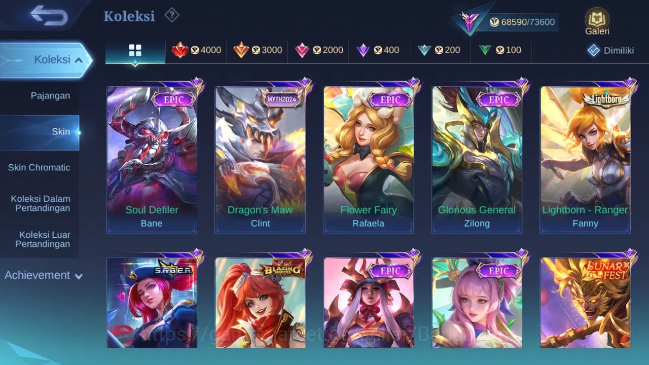 Mobile Legends: Bang Bang Accounts Hero 128 Skin 251 | Prime Claude | Luckybox Zhask image 5