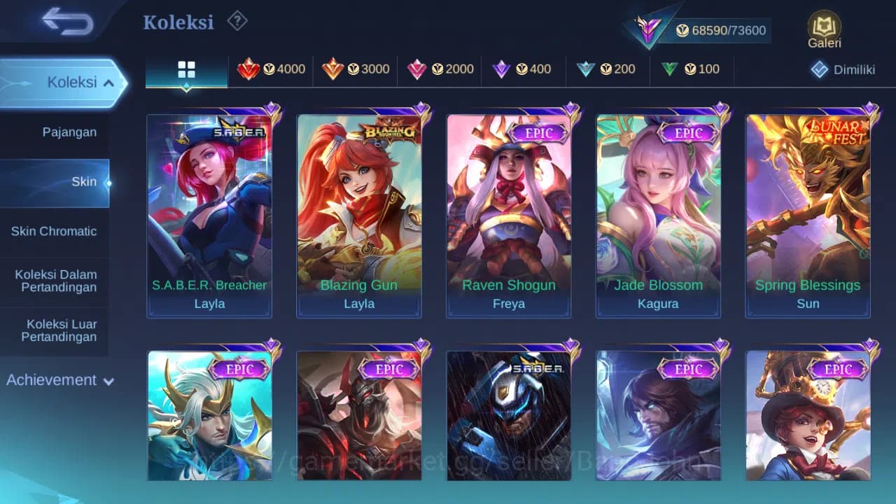 Mobile Legends: Bang Bang Accounts Hero 128 Skin 251 | Prime Claude | Luckybox Zhask image 6