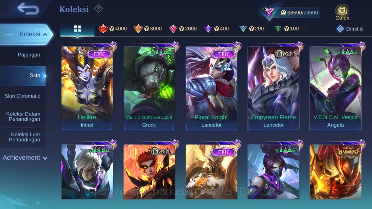Mobile Legends: Bang Bang Accounts Hero 128 Skin 251 | Prime Claude | Luckybox Zhask image 8