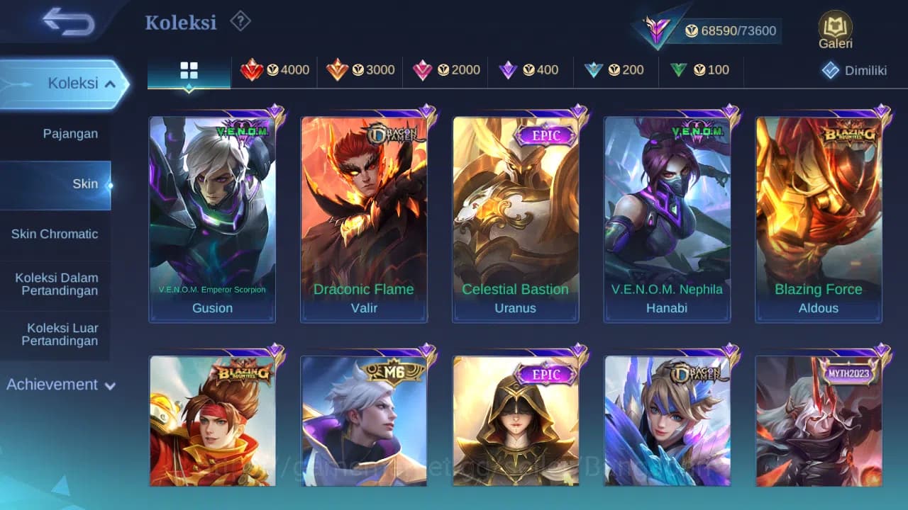 Mobile Legends: Bang Bang Accounts Hero 128 Skin 251 | Prime Claude | Luckybox Zhask image 9