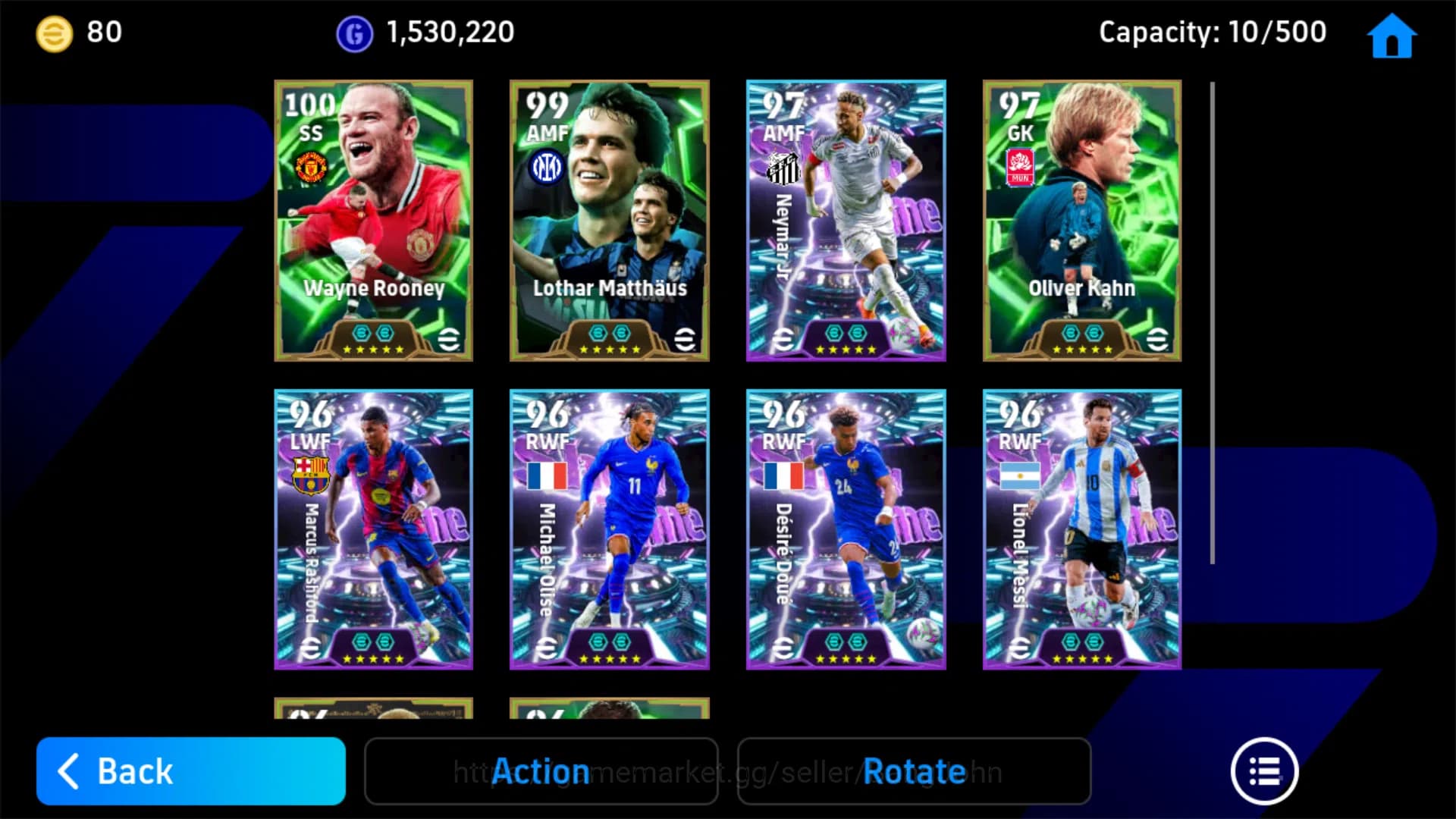 eFootball Accounts Power 3157 | Wayne Rooney Epic DB | Lothar matthau image 3