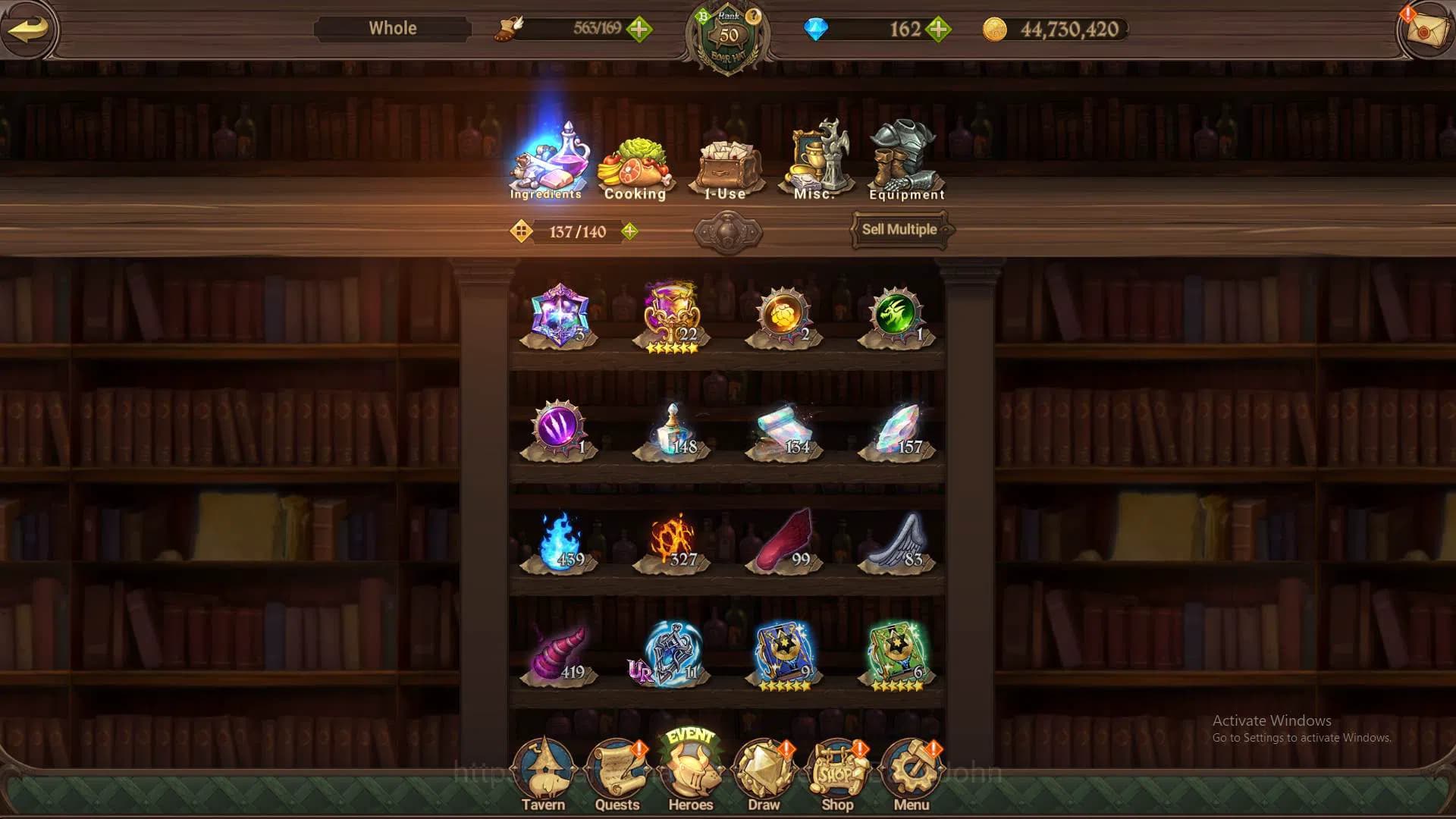 The Seven Deadly Sins: Grand Cross Accounts ASIA|1.8m CC|1LR Elizabeth|Full collab FF|UR Meres image 3