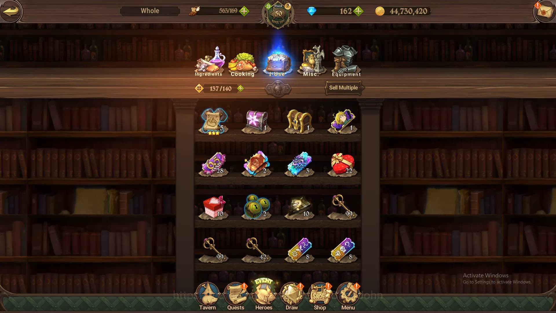 The Seven Deadly Sins: Grand Cross Accounts ASIA|1.8m CC|1LR Elizabeth|Full collab FF|UR Meres image 5
