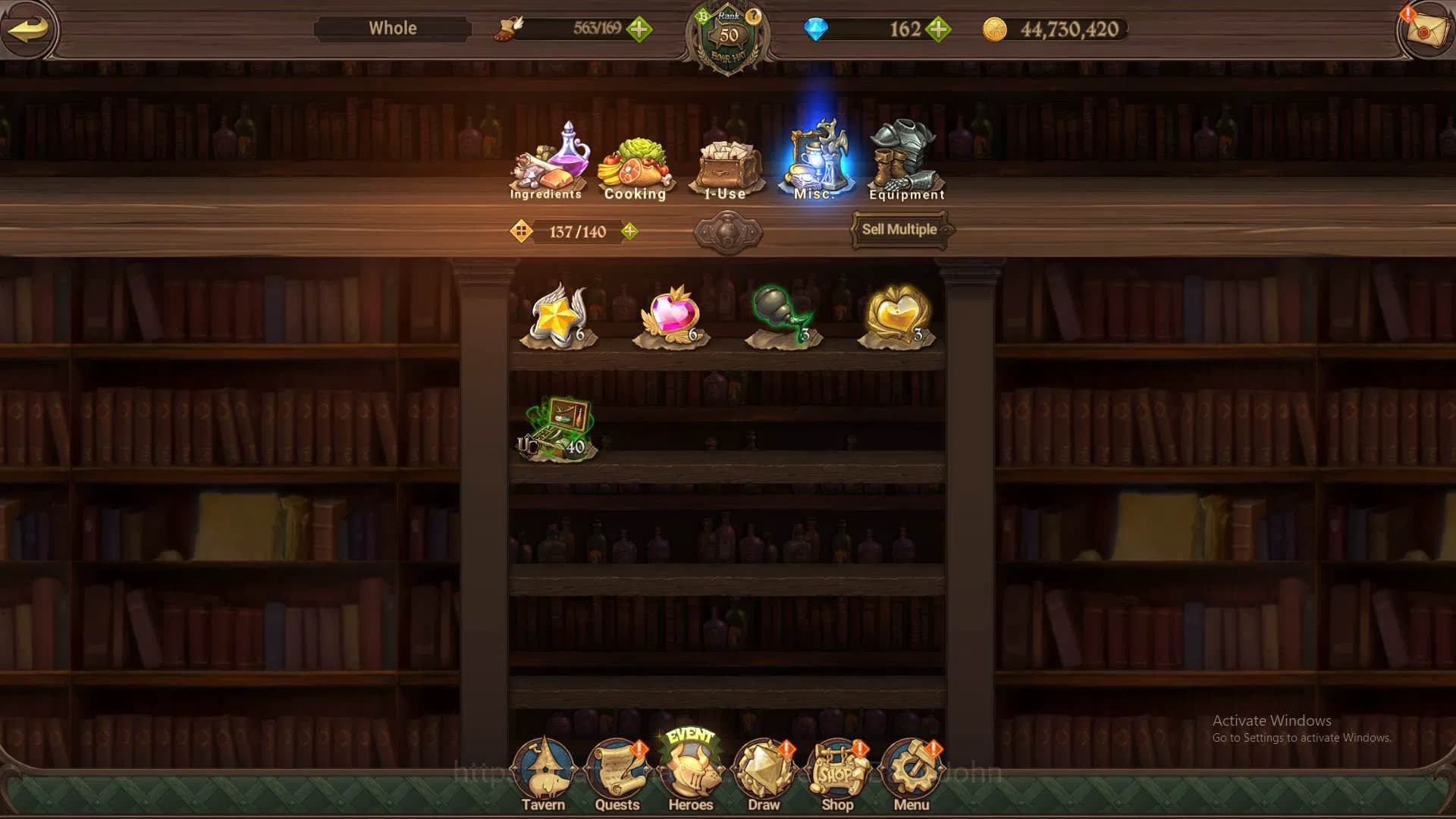 The Seven Deadly Sins: Grand Cross Accounts ASIA|1.8m CC|1LR Elizabeth|Full collab FF|UR Meres image 6