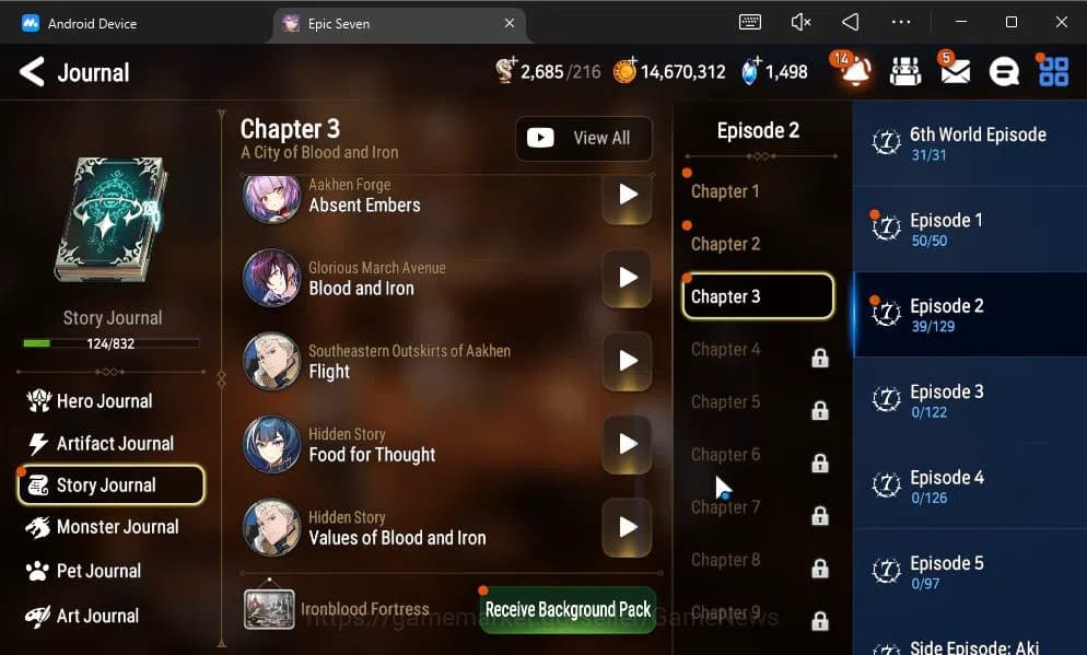 Epic Seven Accounts GLOBAL UNVERIF|NEW ERA|5 ML(Ab Yufine,TE kayron,SE image 20