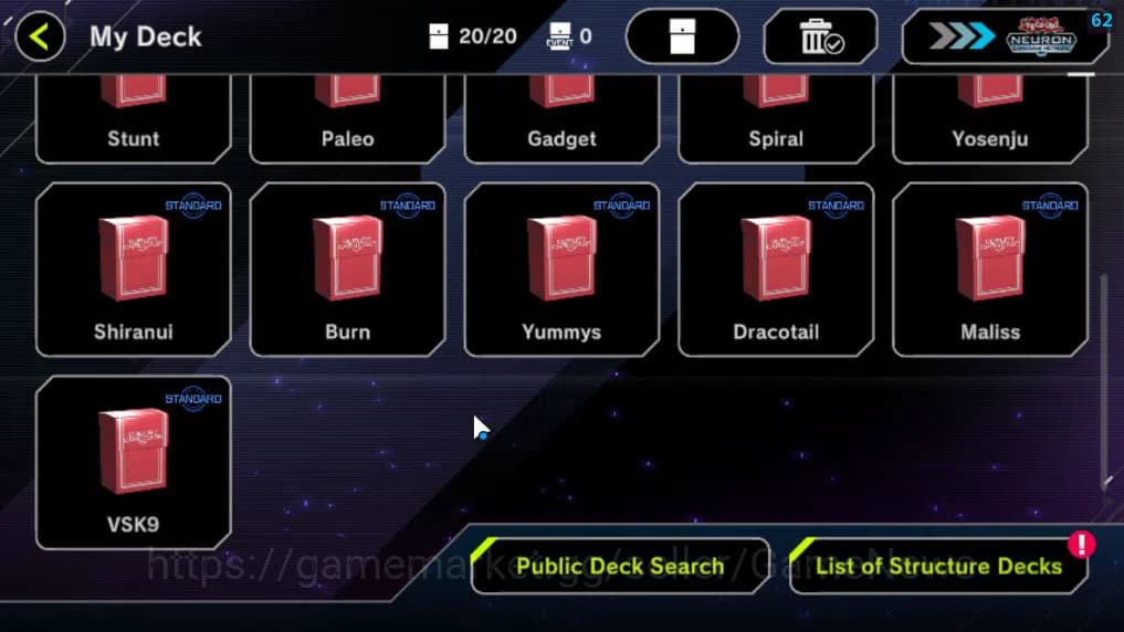 Yu-Gi-Oh! Master Duel Accounts Lv 18 | 20 Deck |VSK9,DragonMaid,Dracotail,Yummys, image 3