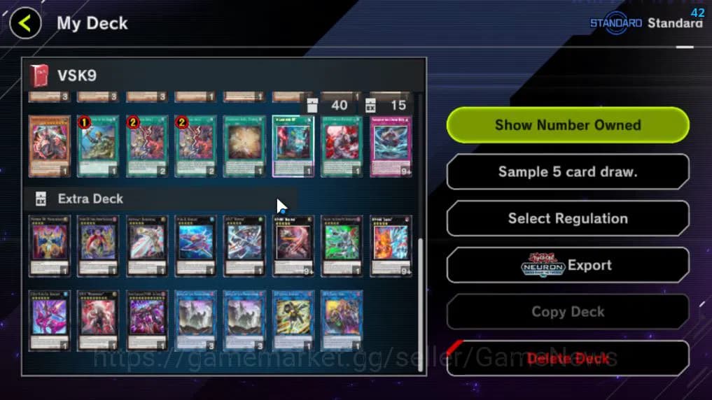 Yu-Gi-Oh! Master Duel Accounts Lv 18 | 20 Deck |VSK9,DragonMaid,Dracotail,Yummys, image 5