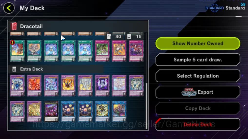 Yu-Gi-Oh! Master Duel Accounts Lv 18 | 20 Deck |VSK9,DragonMaid,Dracotail,Yummys, image 9