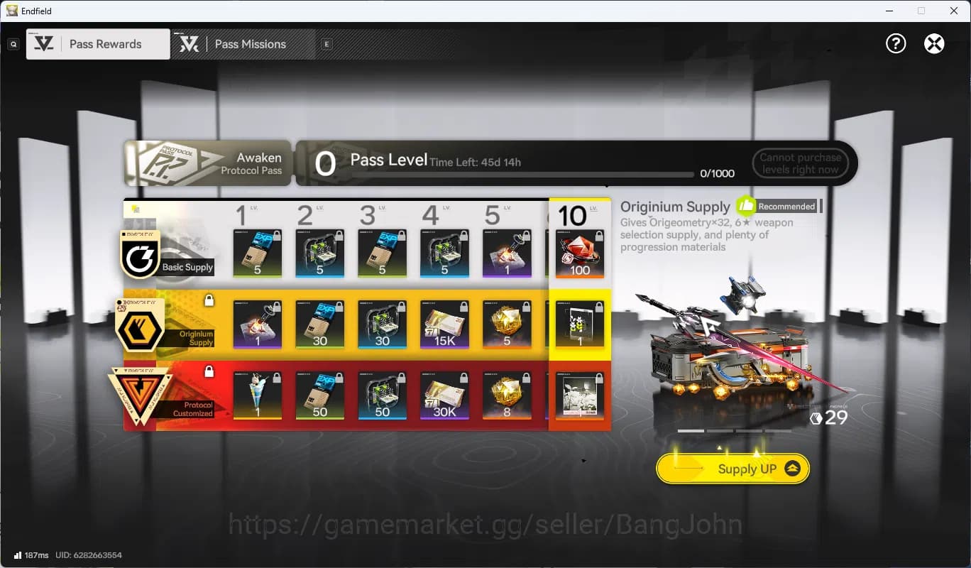 Arknights: Endfield Accounts Starter Fresh | NA/EU | New Horizons On | Day 2 Si image 2