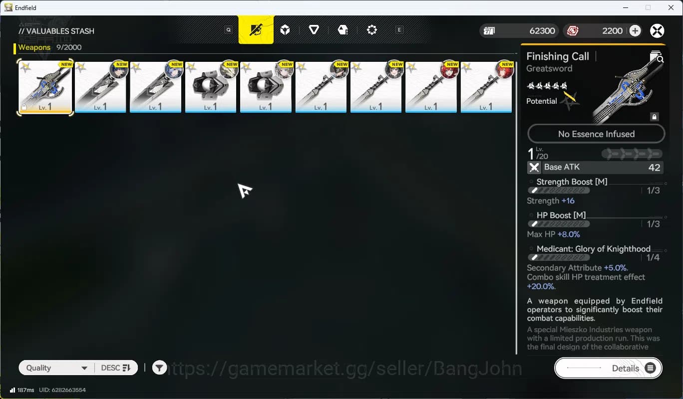Arknights: Endfield Accounts Starter Fresh | NA/EU | New Horizons On | Day 2 Si image 8