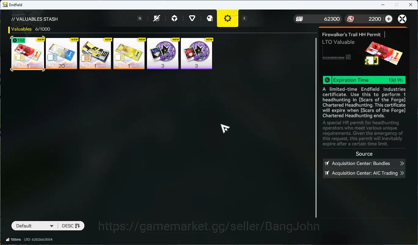 Arknights: Endfield Accounts Starter Fresh | NA/EU | New Horizons On | Day 2 Si image 9