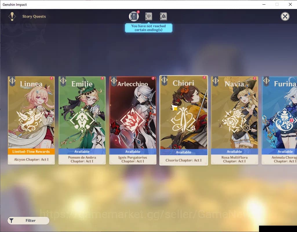 Genshin Impact Accounts ASIA|AR 56|8 Limited+4(*5Wep)|KinichC1+Sign,FlinsC image 14